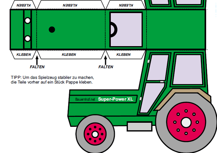 Abbildung Traktor
